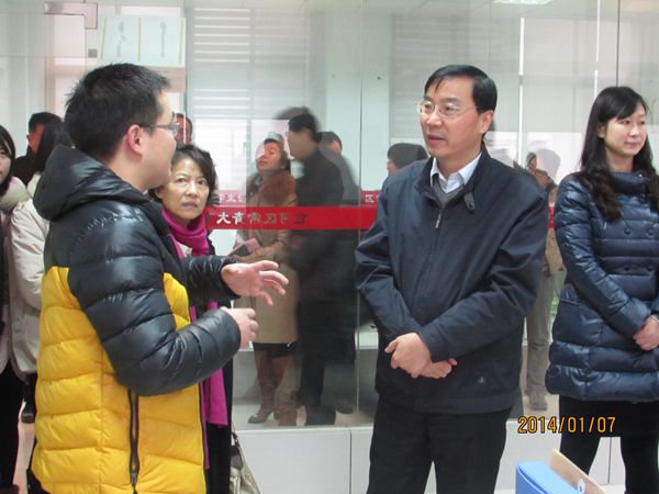 合肥市副市长吴建国领导一行视察慕尚健身